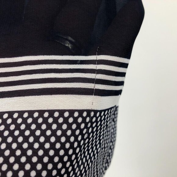 Gap Factory XS Sleeveless Airy Tank Blue Stripe - Picture 2 of 6